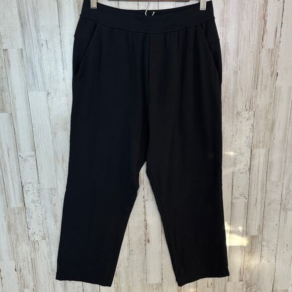 Lululemon Mens Discipline Pant Medium Short Black LM5479S Stretch Athletic EUC - Picture 1 of 10